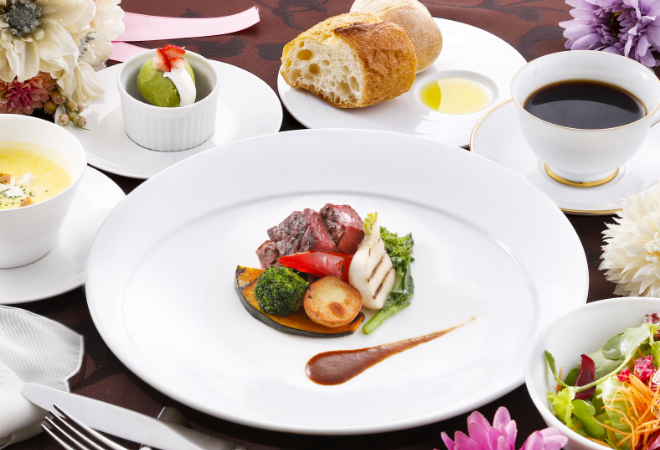 牛ロースステーキランチ